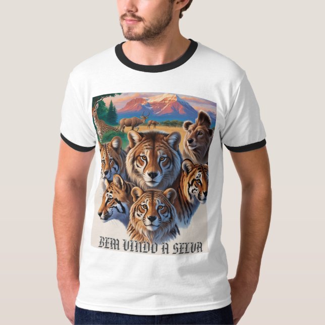 Ringer Basic Male Shirt (Front)