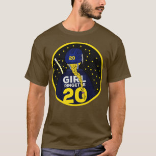 Ringette Girl Player Ice Women T-Shirt