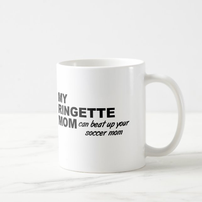 Ringette Mum Funny Mug (Right)