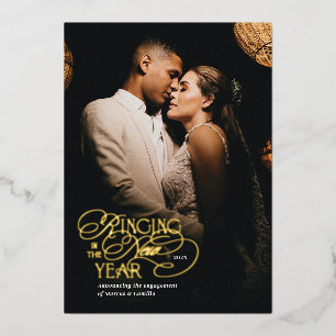 "Ringing in the New Year" Engagement Announcement 