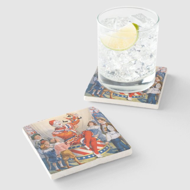 Ringling Bros and Barnum & Bailey Circus  Stone Coaster (Side)