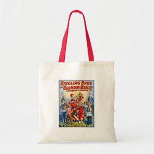 Ringling Brothers & Barnum & Bailey Vintage Clown Tote Bag