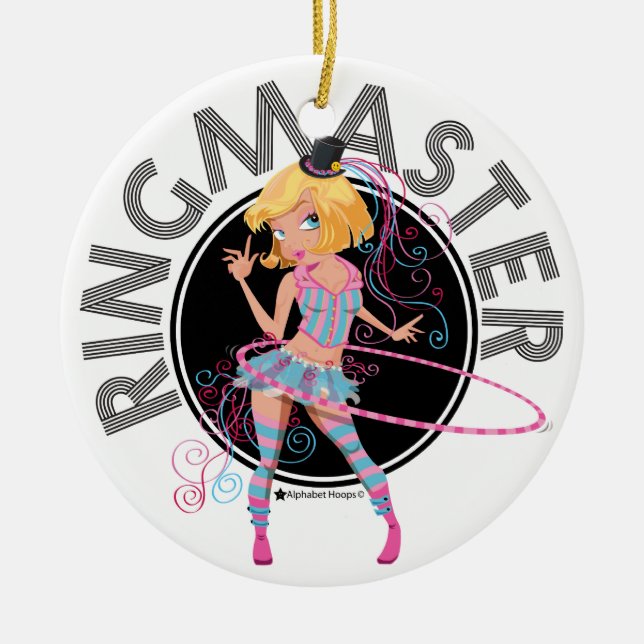 Ringmaster (Blonde) ornament (Front)