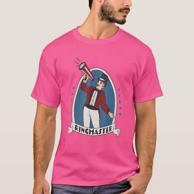 Ringmaster Circus Costume For A Circus   T-Shirt (Front)