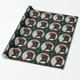 Ringneck Pheasant Circle Wrapping Paper