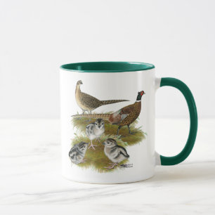 Ringneck Pheasant Family Mug
