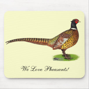 Ringneck Pheasant Rooster Mouse Mat
