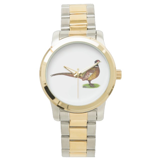 Ringneck Pheasant Rooster Watch (Front)