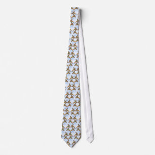 Ringneck Pheasants in the Sky Tie