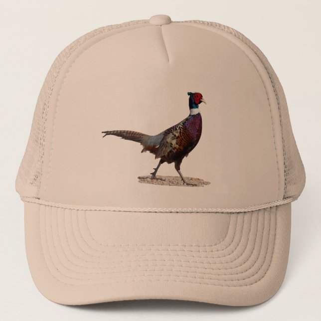 Ringnecked Pheasant Trucker Hat (Front)