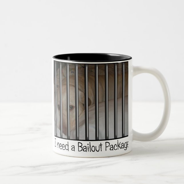 Ringo Bailout Package Coffee Mug - Large (Right)