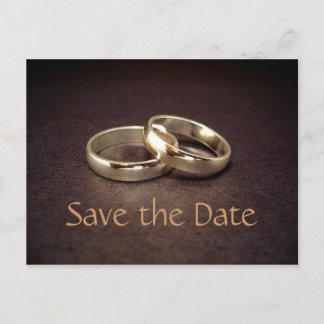 Rings Announcement Postcard