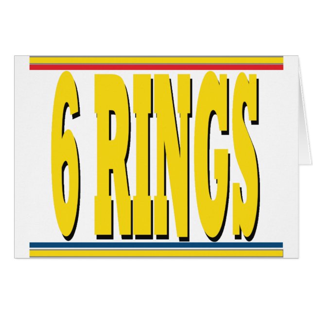 Rings Card (Front Horizontal)