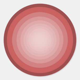 Rings Classic Round Sticker