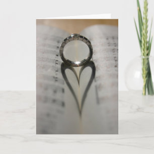 Ring's Heart Shadow Card