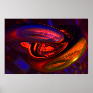 rings in purpur poster