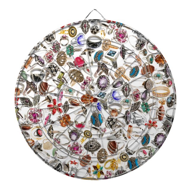 rings jewellery dartboard (Front)