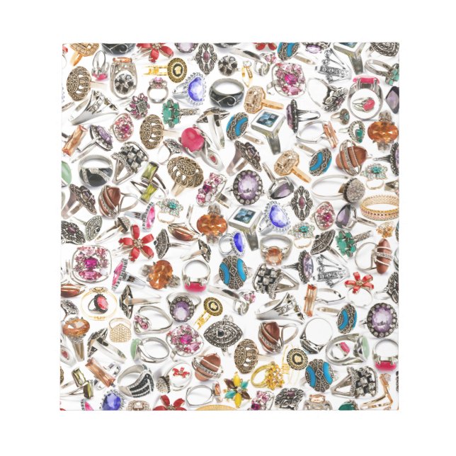 rings jewellery notepad (Front)