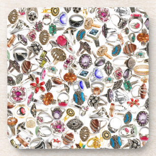 rings jewelry coaster