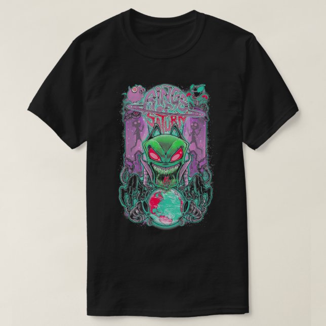 Rings of Saturn  T-Shirt (Design Front)