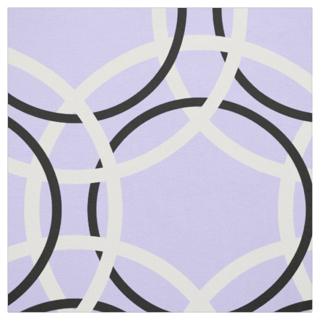 Rings white & black + your backgr. & ideas fabric (Swatch)
