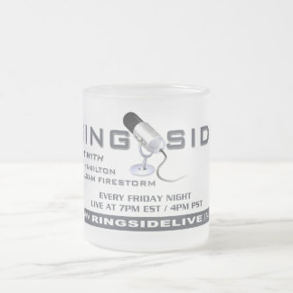 Ringside Live Frosted Glass Mug