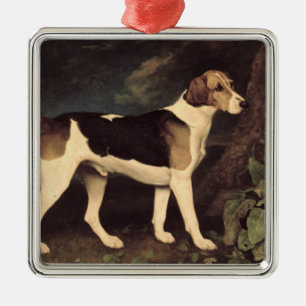 Ringwood, a Brocklesby Foxhound, 1792 Metal Tree Decoration