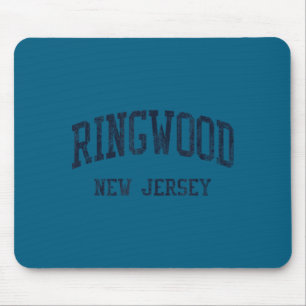 Ringwood Nj Jn5 Vintage Athletic Blue Design  Mouse Mat