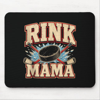 Rink mama ice hockey sleeveless tank toppng mouse mat