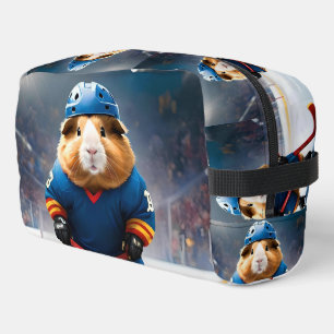 "Rink Rookie: The Ice Hockey Guinea Pig" Dopp Kit