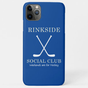 Rinkside Social Club: Weekends for Hockey Mum Mama iPhone 11 Pro Max Case