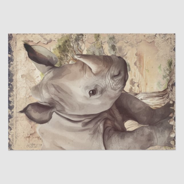 Rino Baby Tissue Paper (Front)