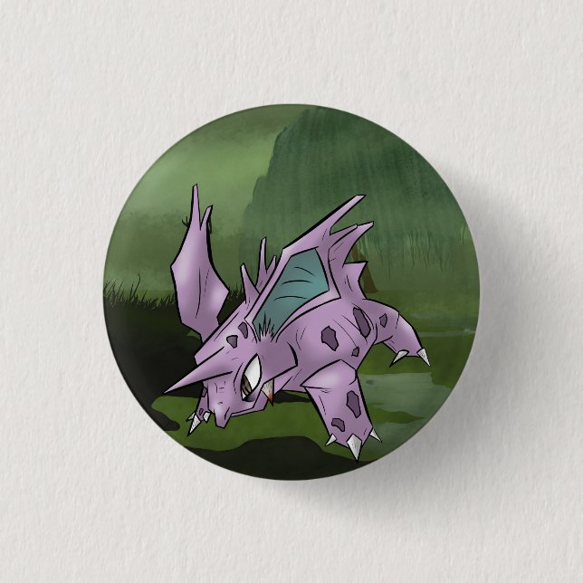 Rino Rino 3 Cm Round Badge (Front)