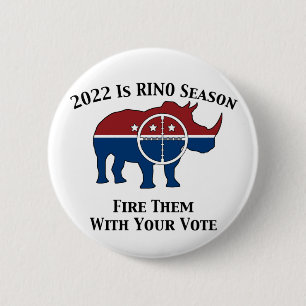 RINO Season 6 Cm Round Badge
