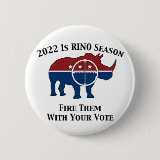 RINO Season 6 Cm Round Badge