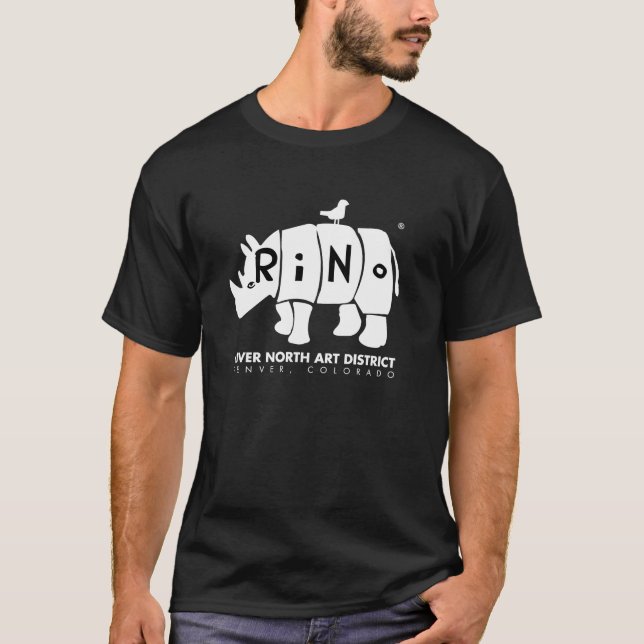RiNo T-Shirt BLACK (Front)