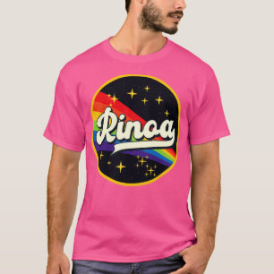 Rinoa Rainbow In Space Vintage Style T-Shirt