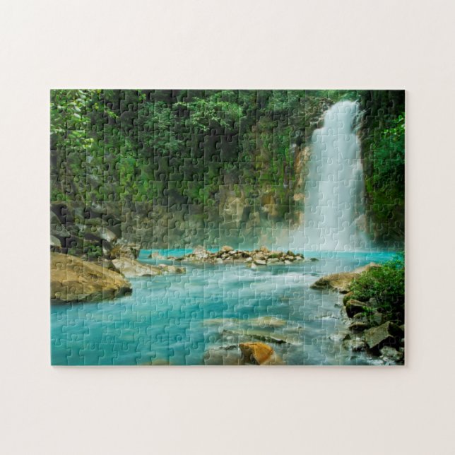 Rio Celeste Falls Jigsaw Puzzle (Horizontal)