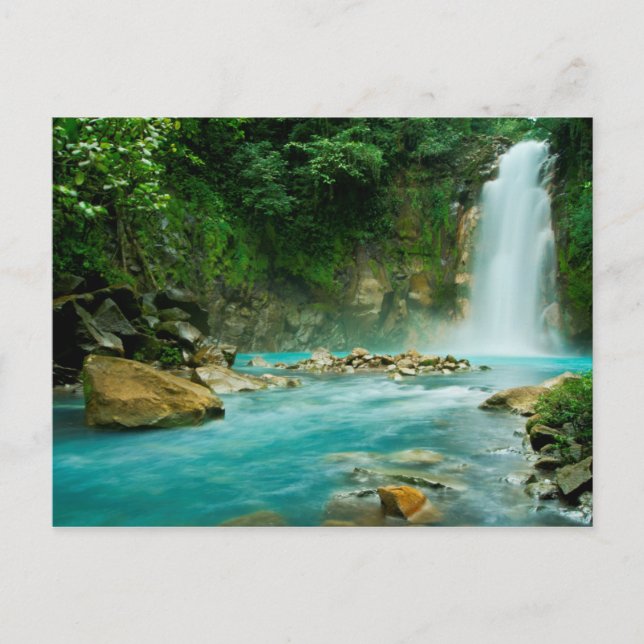 Rio Celeste Falls Postcard (Front)