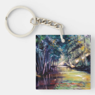 Rio Cereixo (Tomiño. Pontevedra) Key Ring