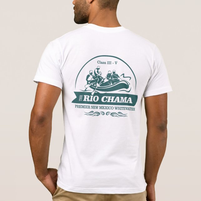Rio Chama (rafting 2) T-Shirt (Back)