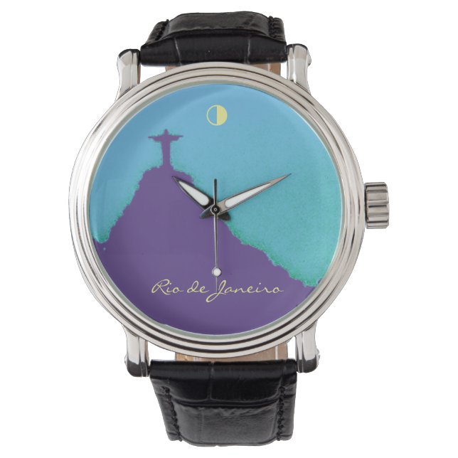 Rio Corcovado blue Watch (Front)