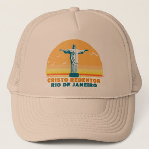 Rio - Corcovado - Jesus Christ the Redeemer Trucker Hat