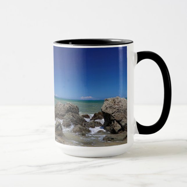 Rio Da Barra Beach | Trancoso, Bahia State, Mug (Right)
