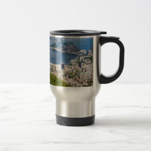 Rio de Janeiro aerial view Travel Mug