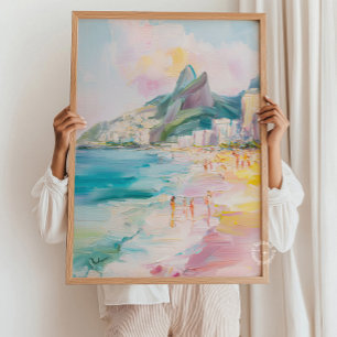 Rio de Janeiro Art Print Arpoador Wall Art Print