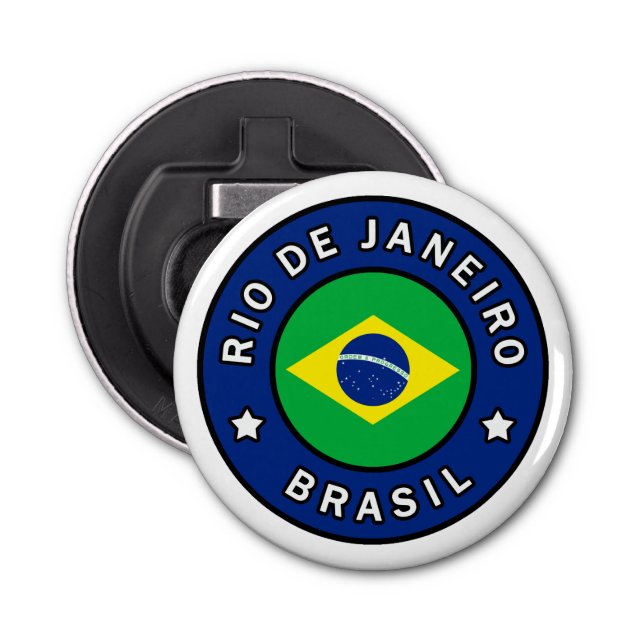 Rio de Janeiro Brasil Bottle Opener (Front)