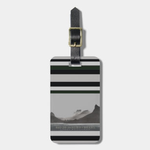 rio de janeiro, brasil luggage tag