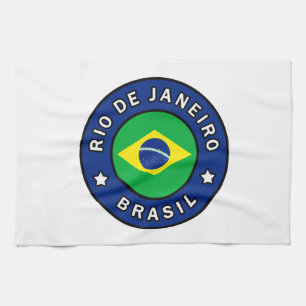 Rio de Janeiro Brasil Tea Towel