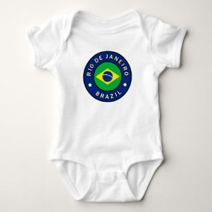 Rio de Janeiro Brazil Baby Bodysuit
